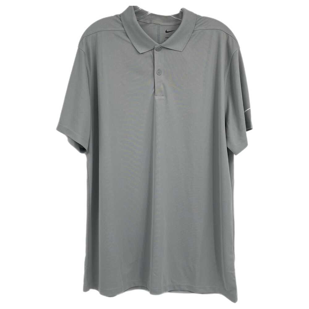 Nike Gray Ernie’s Open Polo | Short Sleeve Classic Style